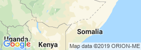 Mandera map