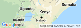 Nyandarua map