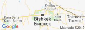 Bishkek map