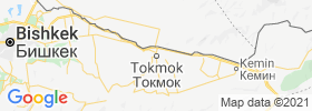 Tokmok map