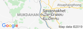 Savannakhet map