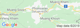 Phonsavan map