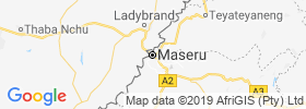 Maseru map