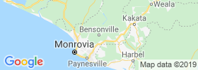 Bensonville map