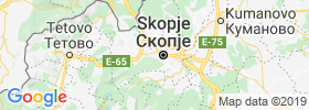 Skopje map