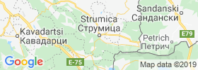 Strumica map