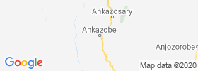 Ankazobe map