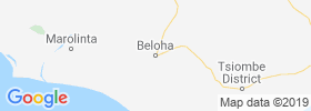 Beloha map
