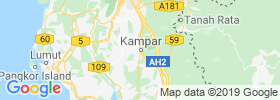 Kampar map