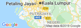 Putrajaya map