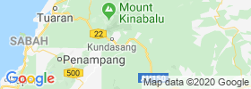 Ranau map