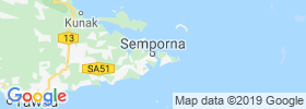Semporna map