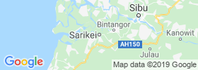 Sarikei map