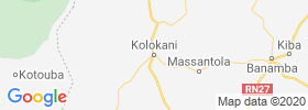 Kolokani map
