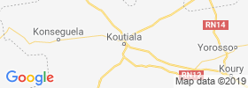 Koutiala map