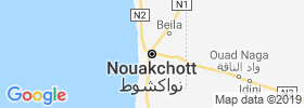 Nouakchott map