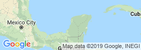 Campeche map