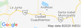 Cuauhtemoc map