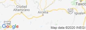 Arcelia map