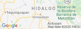 Ixmiquilpan map