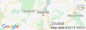Sayula map