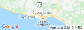 Guacamayas map