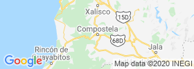 Compostela map