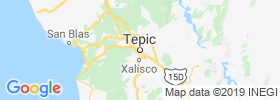 Tepic map