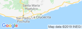 Crucecita map