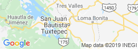 Tuxtepec map