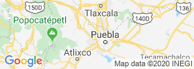 Cuautlancingo map