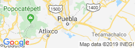 Puebla map