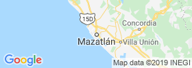 Mazatlan map