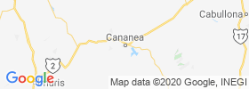 Cananea map