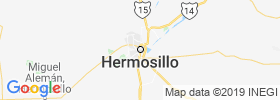 Hermosillo map