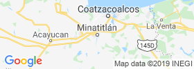 Minatitlan map