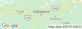 Valladolid map