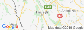 Hincesti map