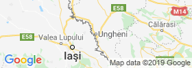 Ungheni map