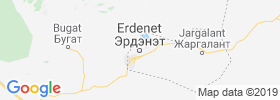 Erdenet map