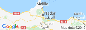 Nador map