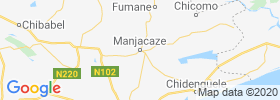 Manjacaze map