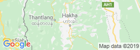 Hakha map
