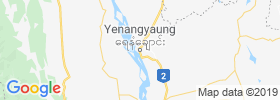 Yenangyaung map