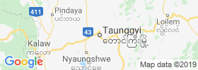 Taunggyi map
