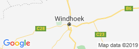 Windhoek map