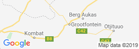 Grootfontein map