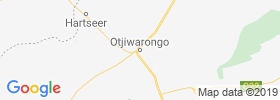 Otjiwarongo map