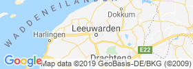 Leeuwarden map