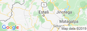 Esteli map